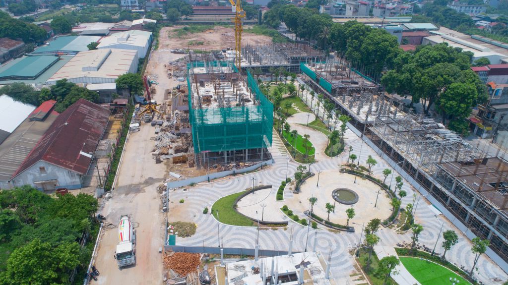 tiến độ dự án bình minh garden