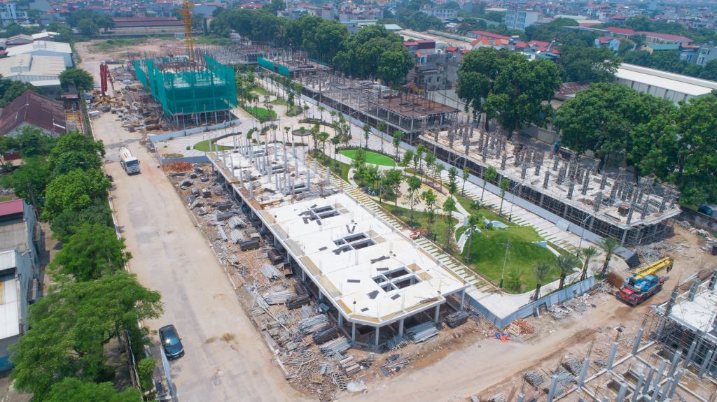 tiến độ dự án bình minh garden