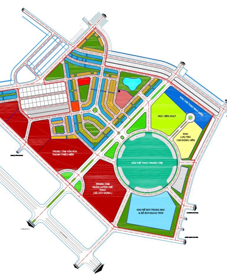 mặt bằng dự án flc olympia lào cai