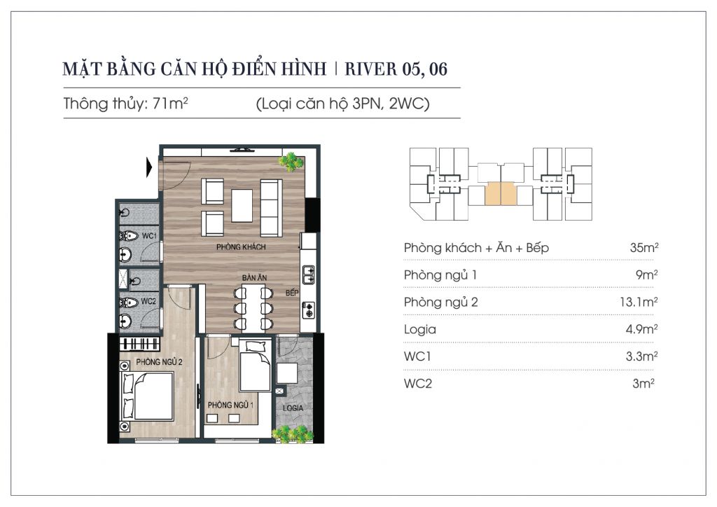 thiết kế chung cư euro river tower