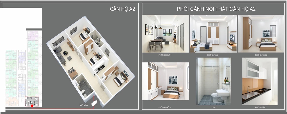 thiết kế căn hộ a2