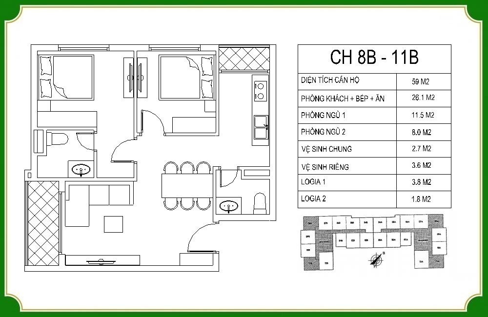 thiết kế căn hộ phương canh residence 9