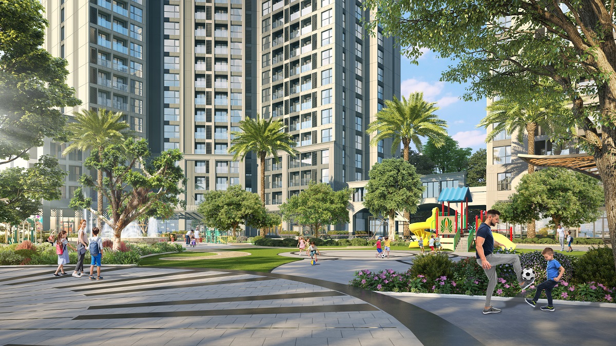 khu vui chơi trẻ em dự án chung cư vinhomes symphony