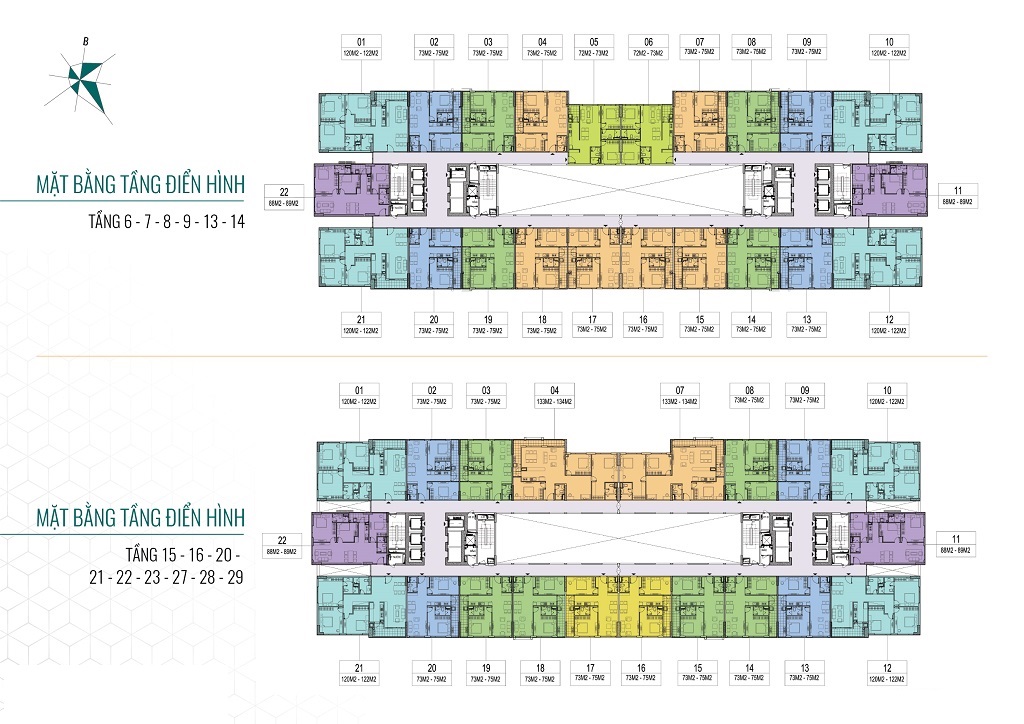 mặt bằng dự án