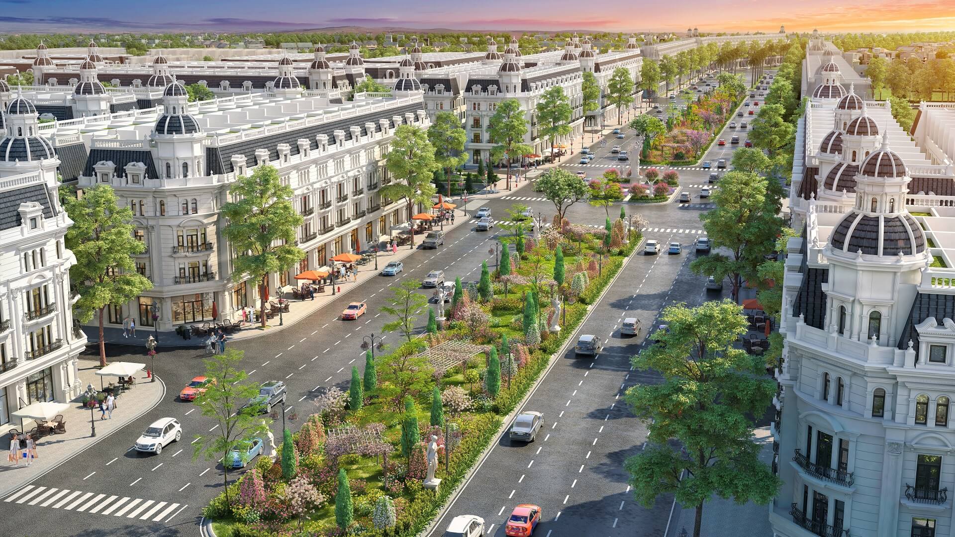 đại lộ trung tâm dự án danko avenue