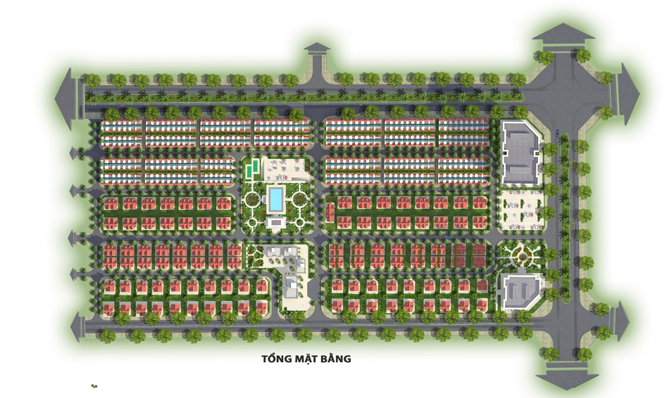 mặt bằng dự án mê linh new city