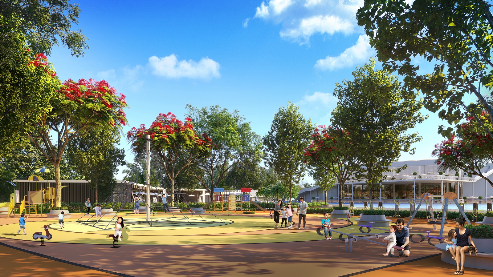 khu vui chơi trẻ em hinode royal park