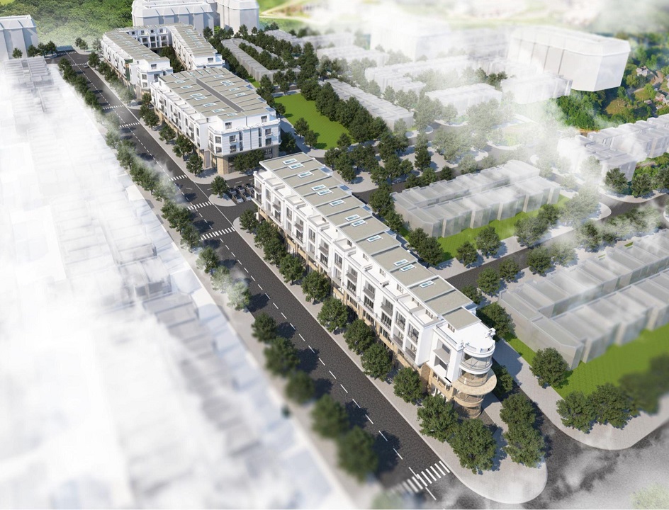 phối cảnh gia lâm central metropolitan