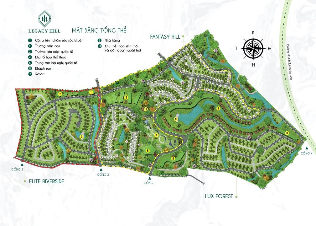 mặt bằng dự án legacy hill hòa bình
