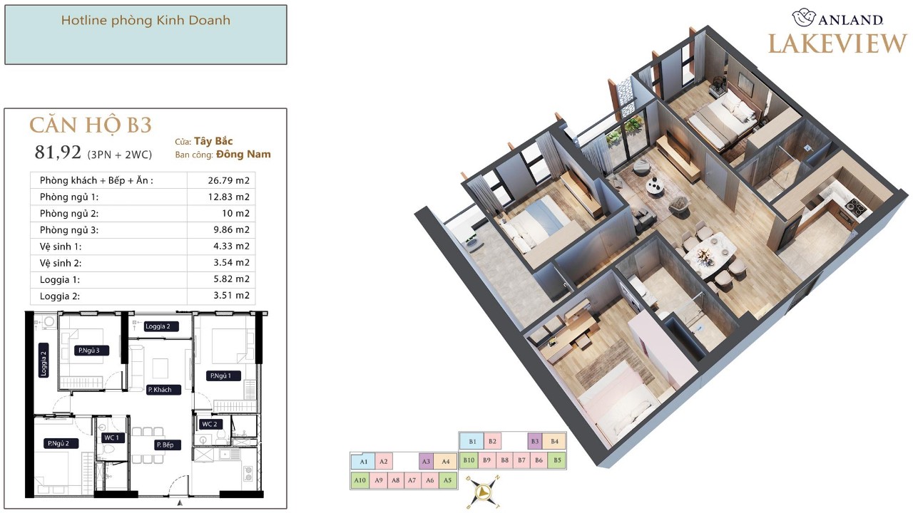 thiết kế chi tiết căn hộ 9