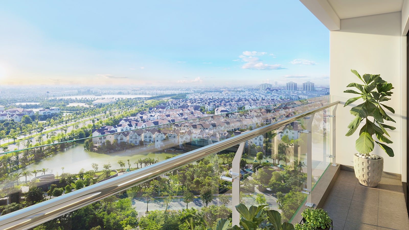 ban công căn hộ vinhomes symphony