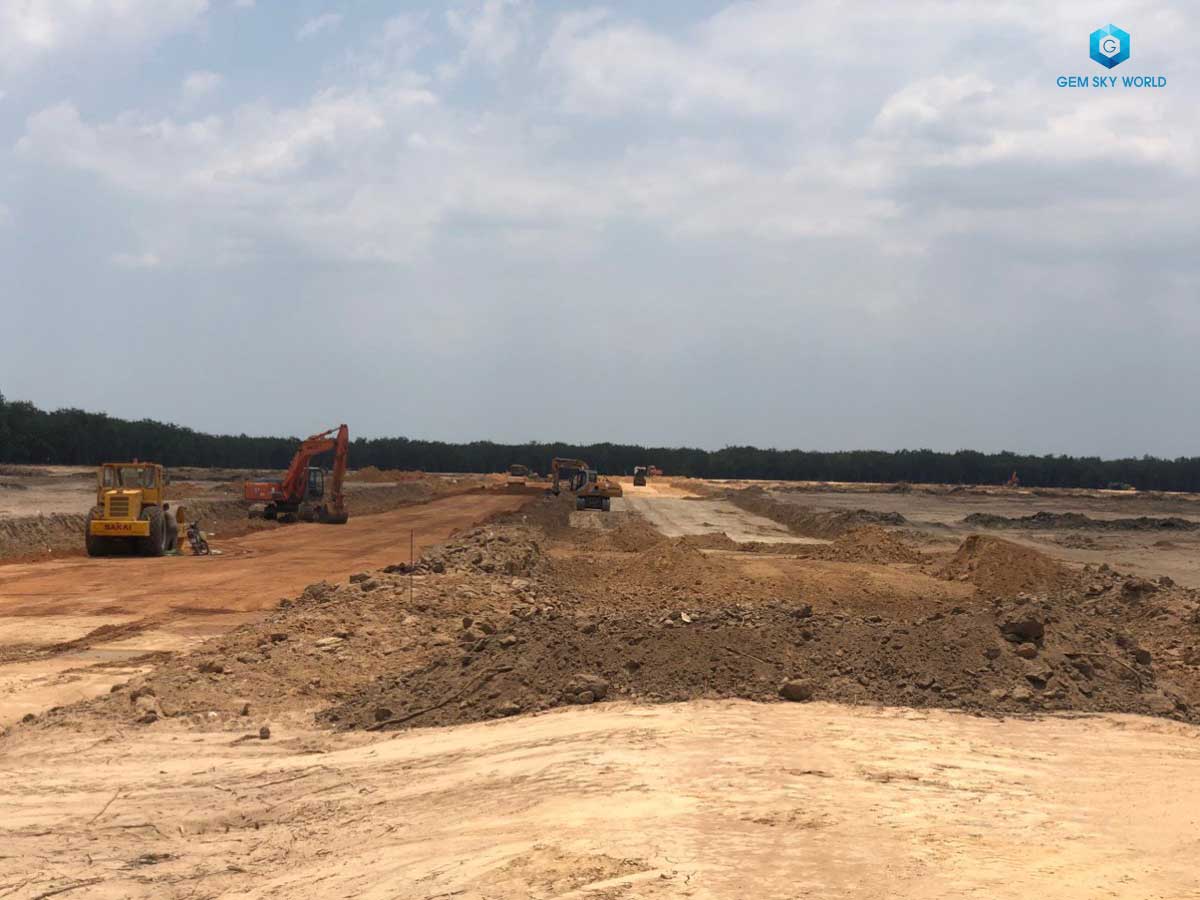 tiến độ dự án gem đất xanh group