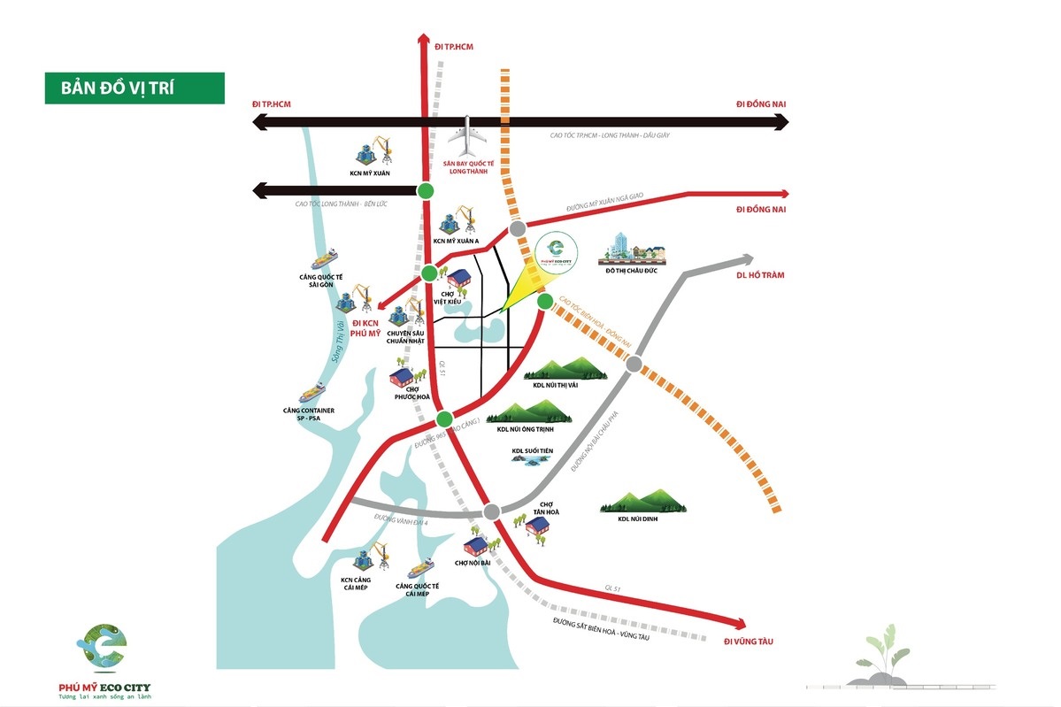 vị trí dự án phú mỹ eco city