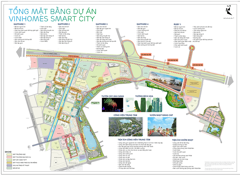 mặt bằng chung cư masteri smart city tây mỗ