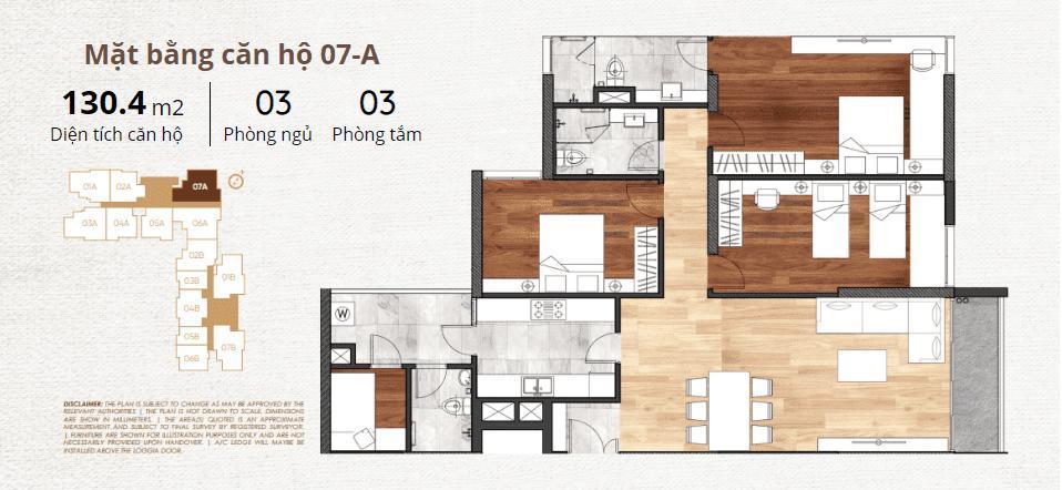 thiết kế chi tiết căn hộ 7a