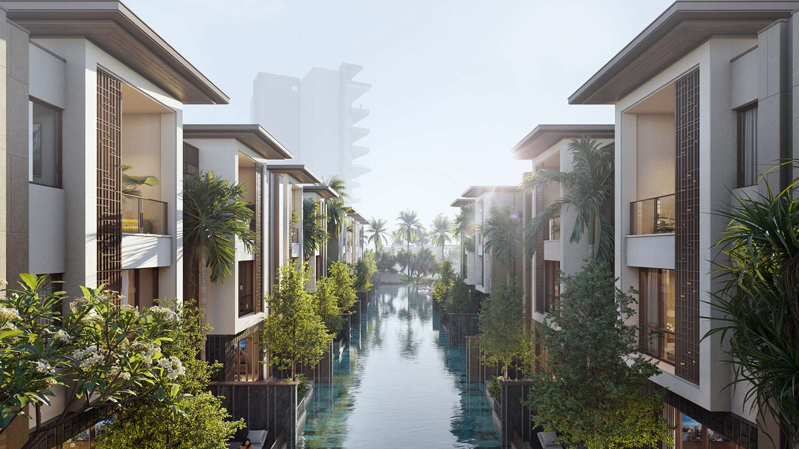 biệt thự row villa