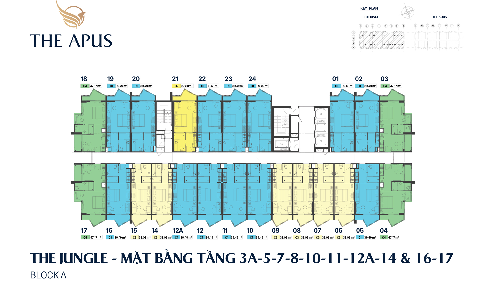 mặt bằng tầng 3a