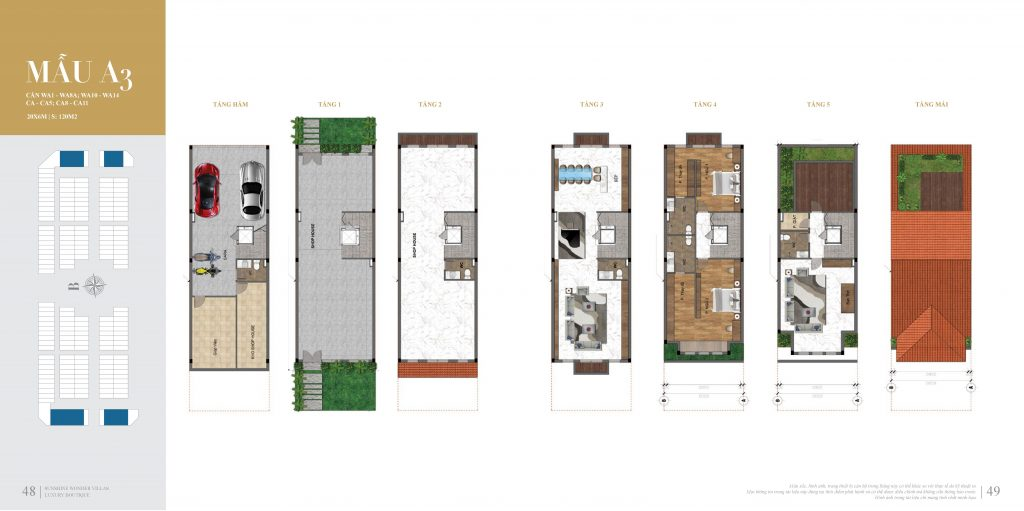 thiết kế biệt thự mẫu 3