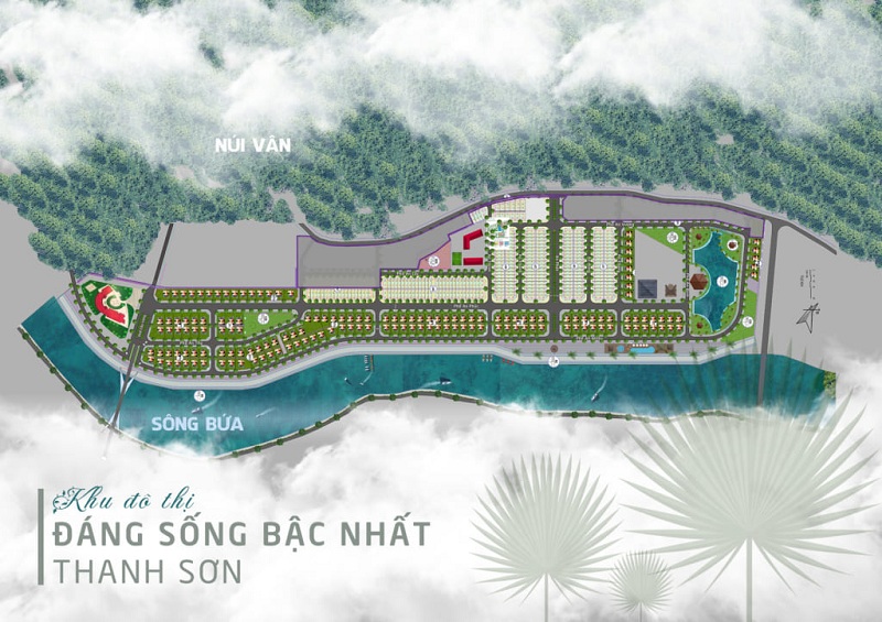 mặt bằng dự án thanh sơn riverside phú thọ
