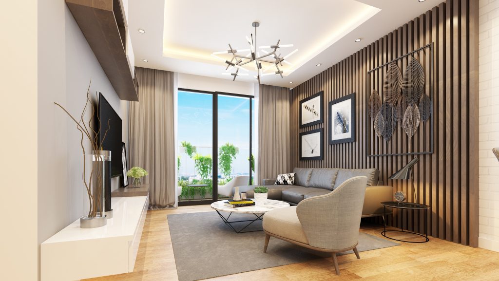 nội thất căn hộ 93 láng hạ