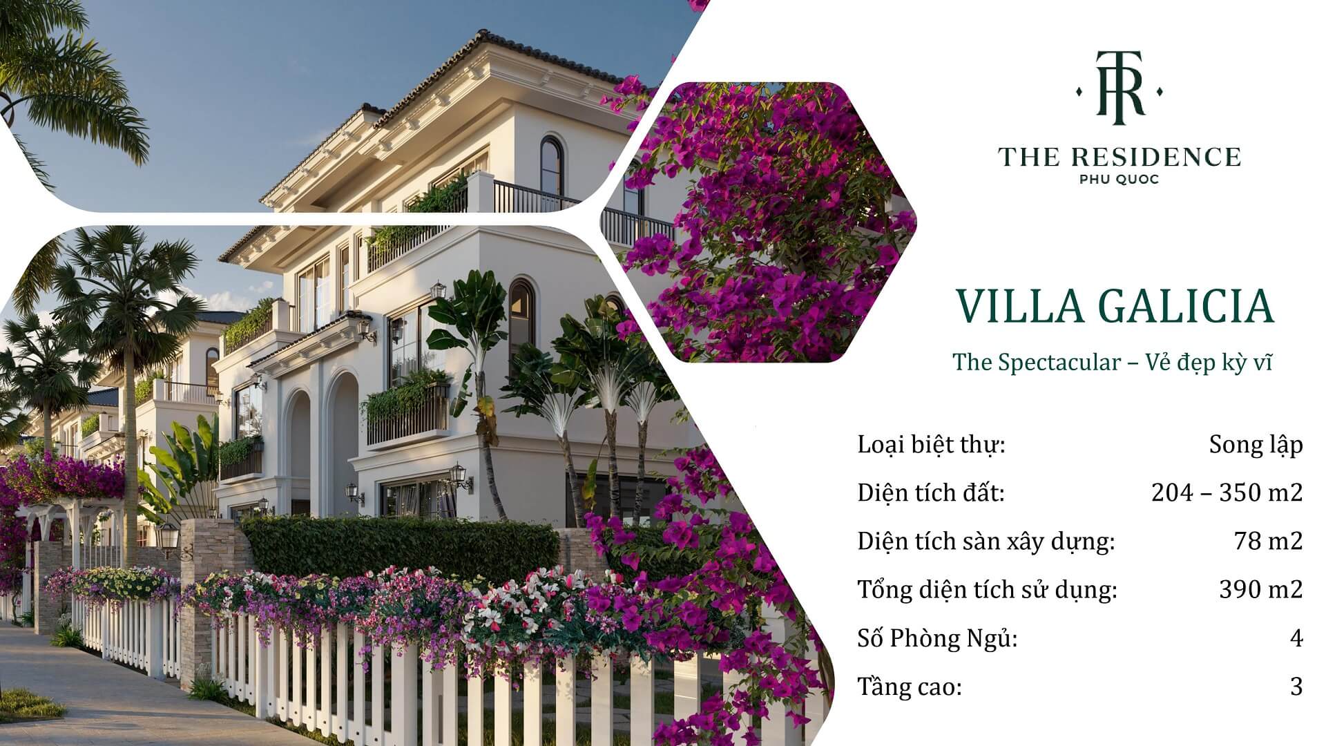 villa the residence phú quốc loại galicia
