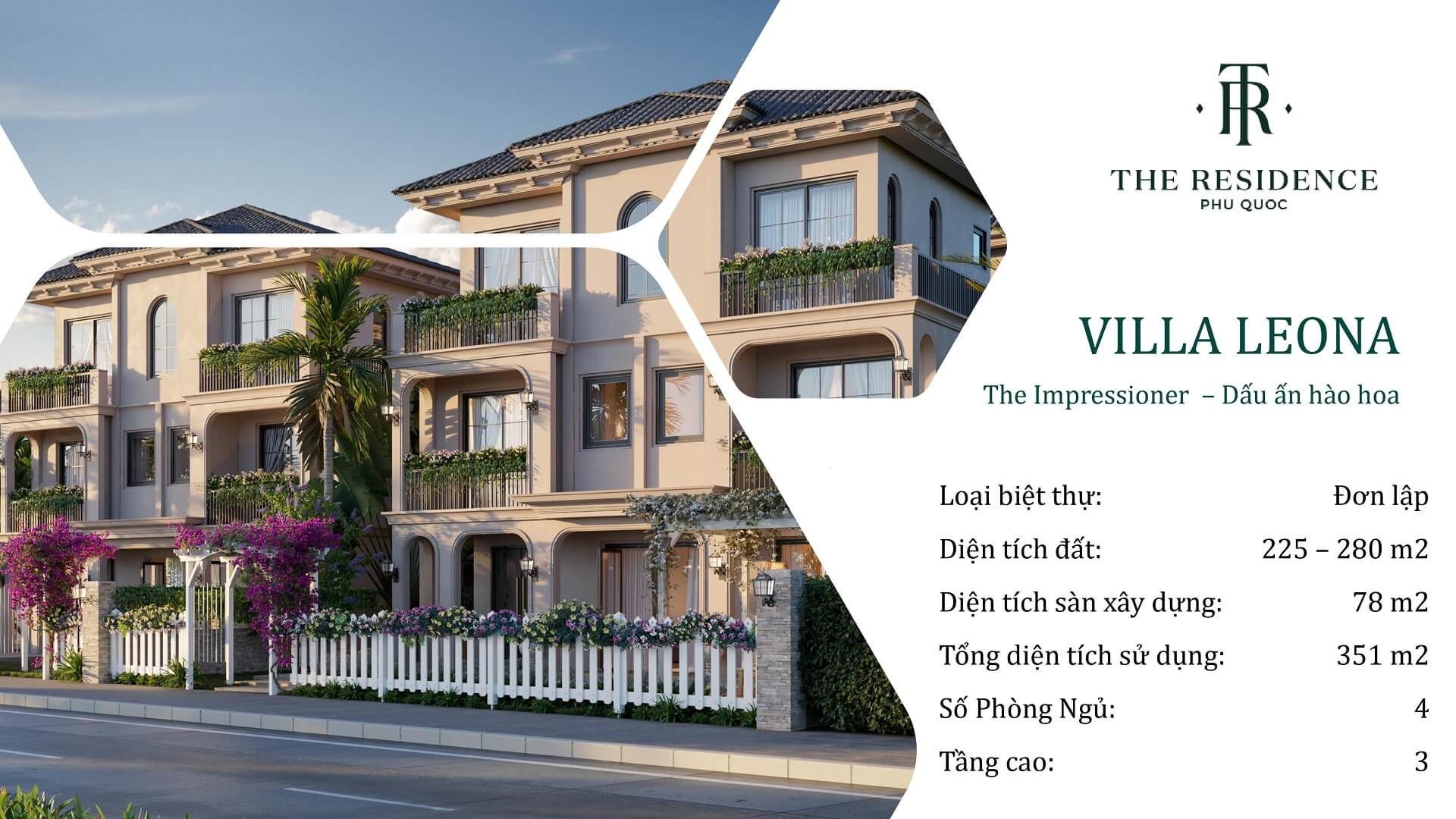 villa the residence phú quốc loại leona