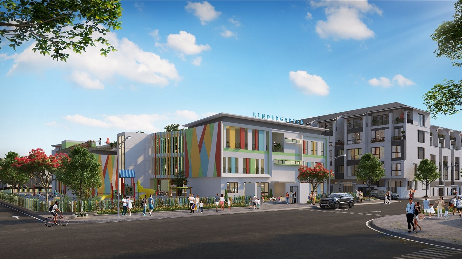 Trường mầm non dự án Hoàng Thành Villas