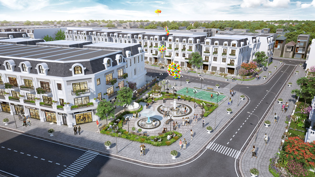 phối cảnh dự án ariyana center hải hà