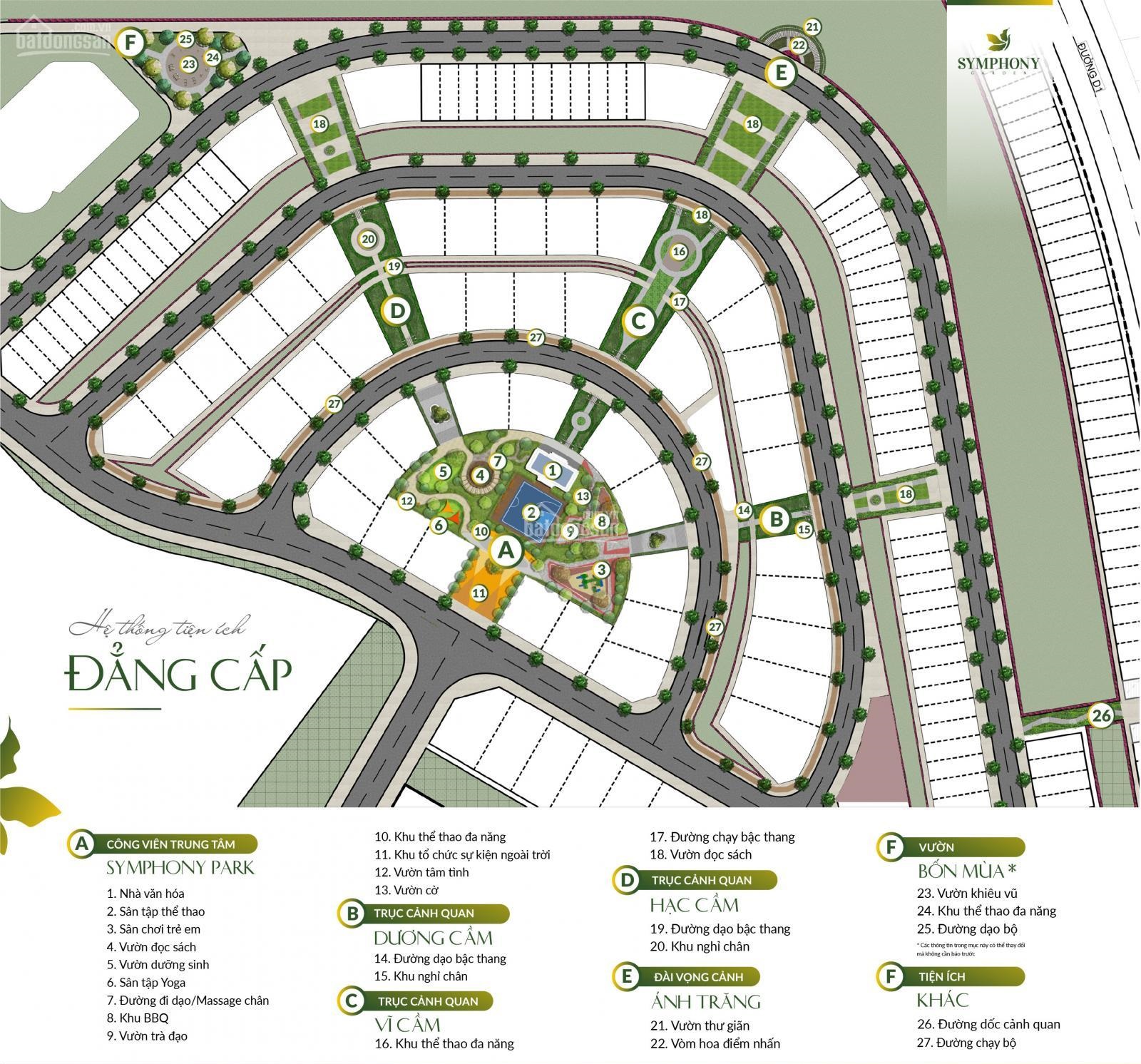 tiện ích dự án symphony garden lào cai