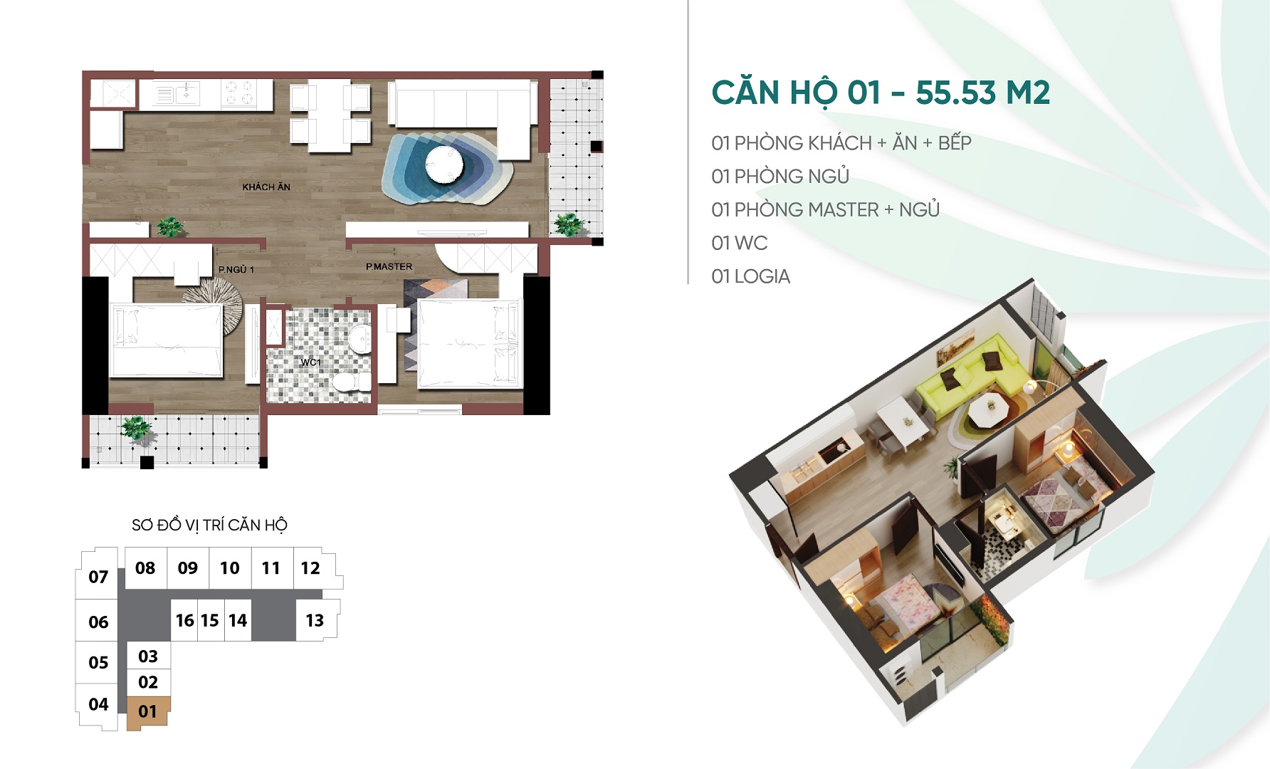 thiết kế căn hộ 01 dự án an bình plaza