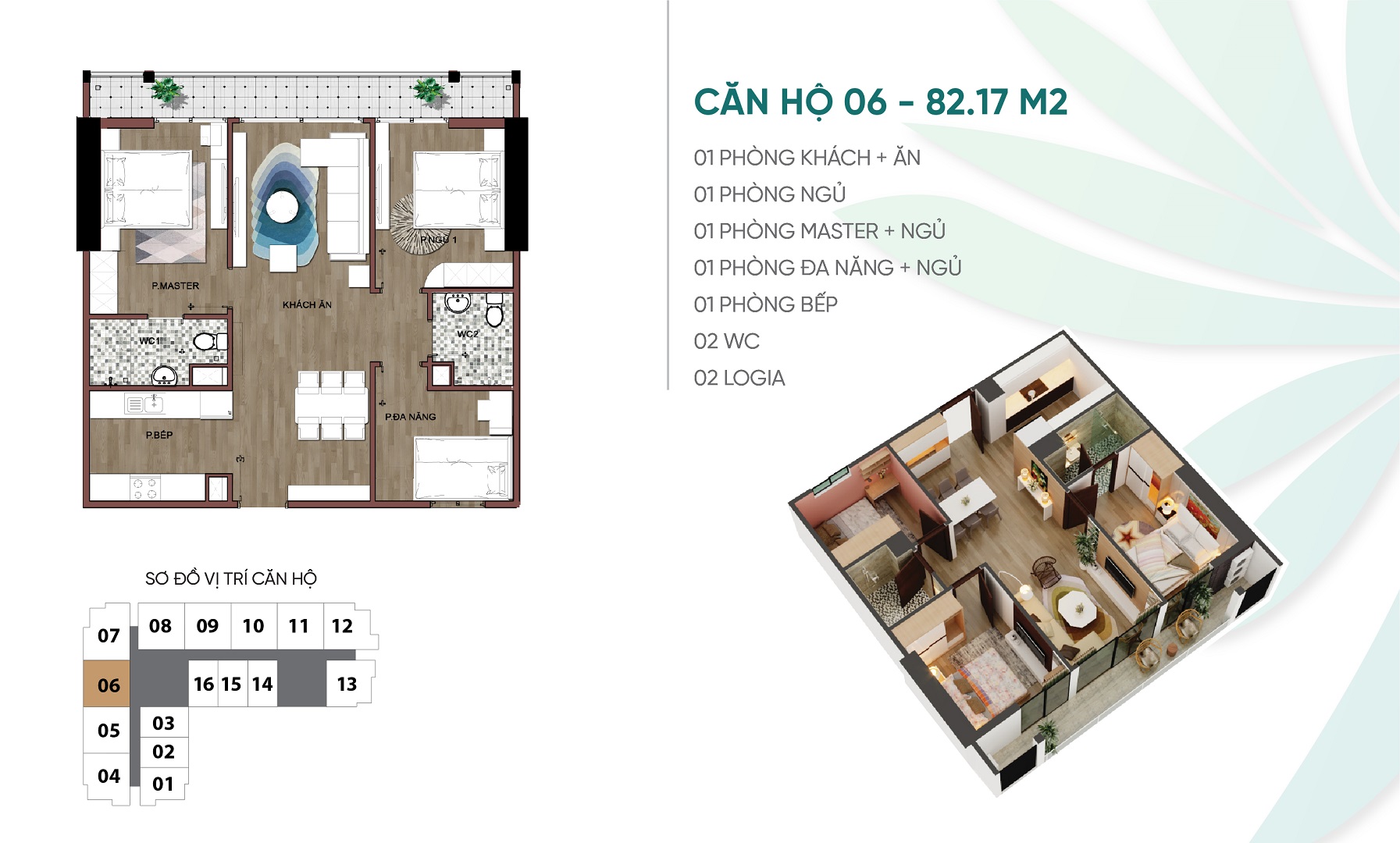 thiết kế căn hộ 06 dự án an bình plaza