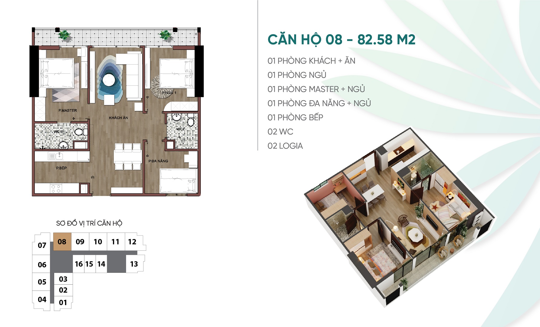 thiết kế căn hộ 08 dự án an bình plaza