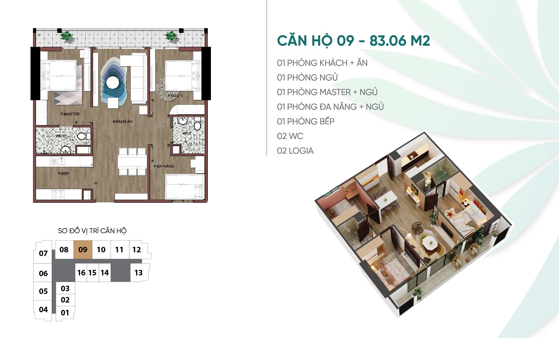 thiết kế căn hộ 09 dự án an bình plaza