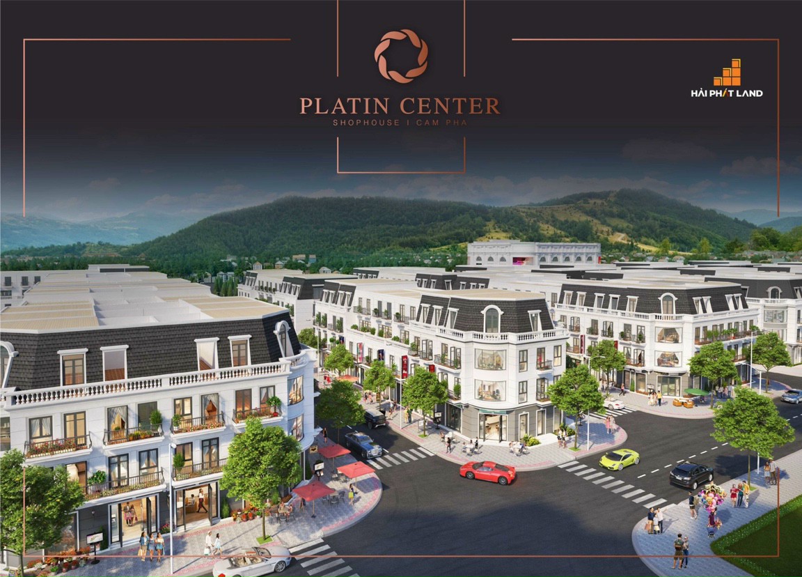 phối cảnh dự án platin center cẩm phả