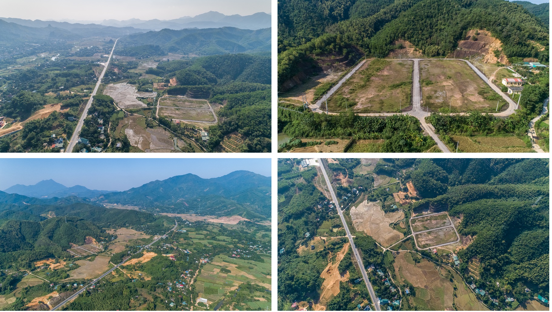 tiến độ thực tế dự án hòa bình green valley