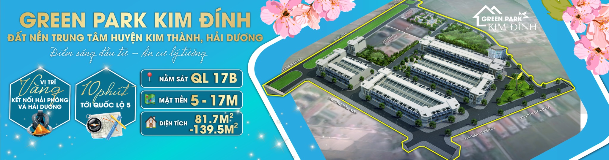 tổng quan dự án green park kim đính hải dương