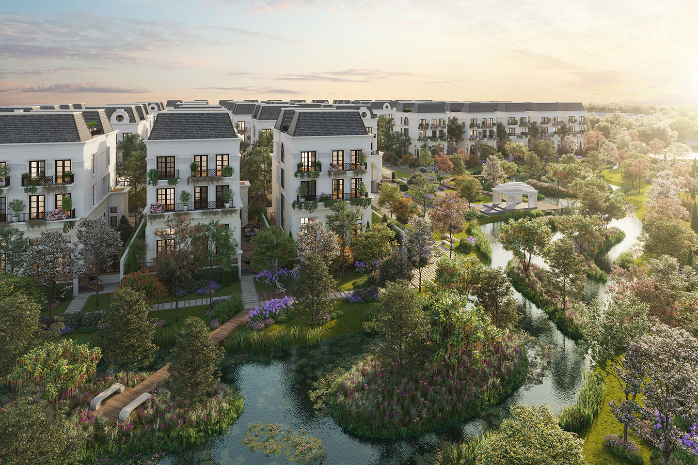 công viên dự án le jardin
