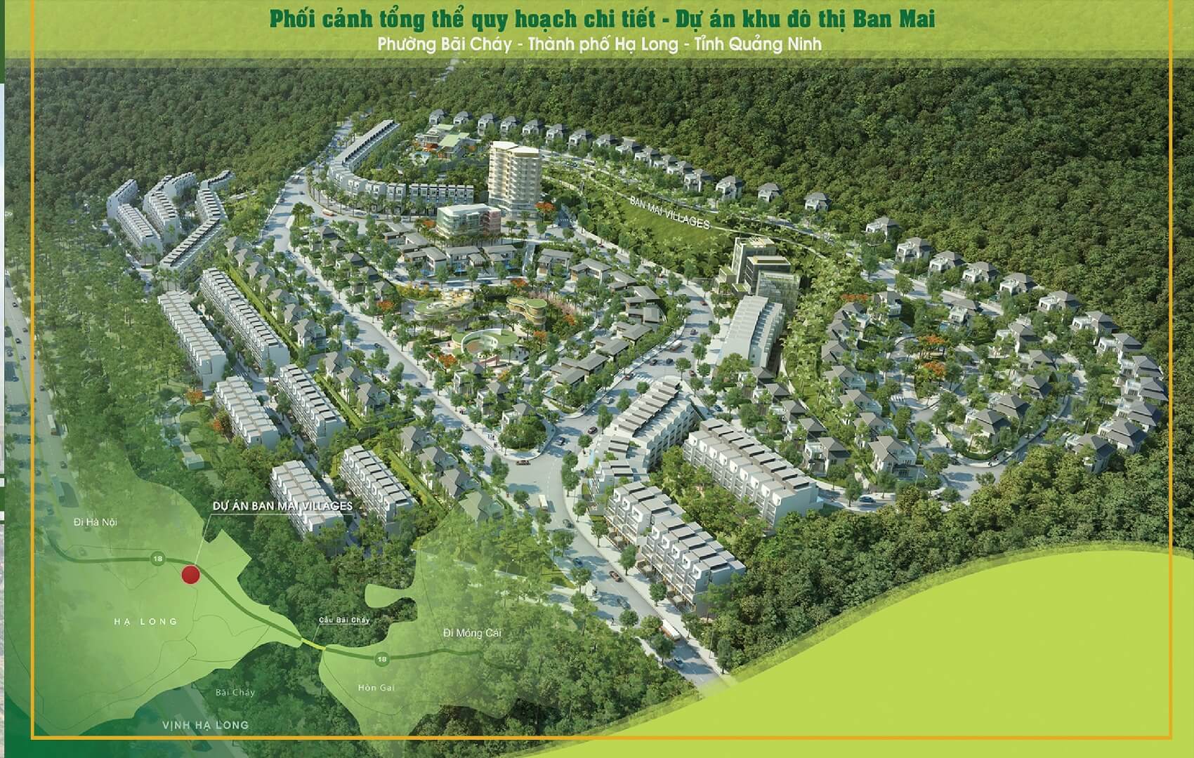 dự án biệt thự ban mai villas bãi cháy hạ long