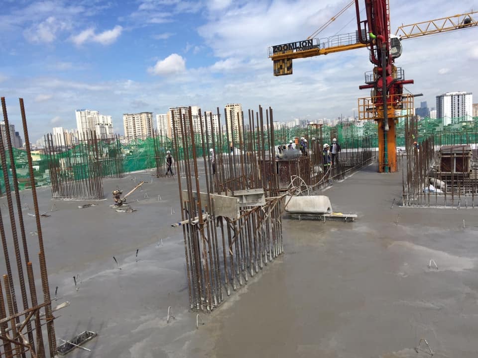 tiến độ thi công dự án