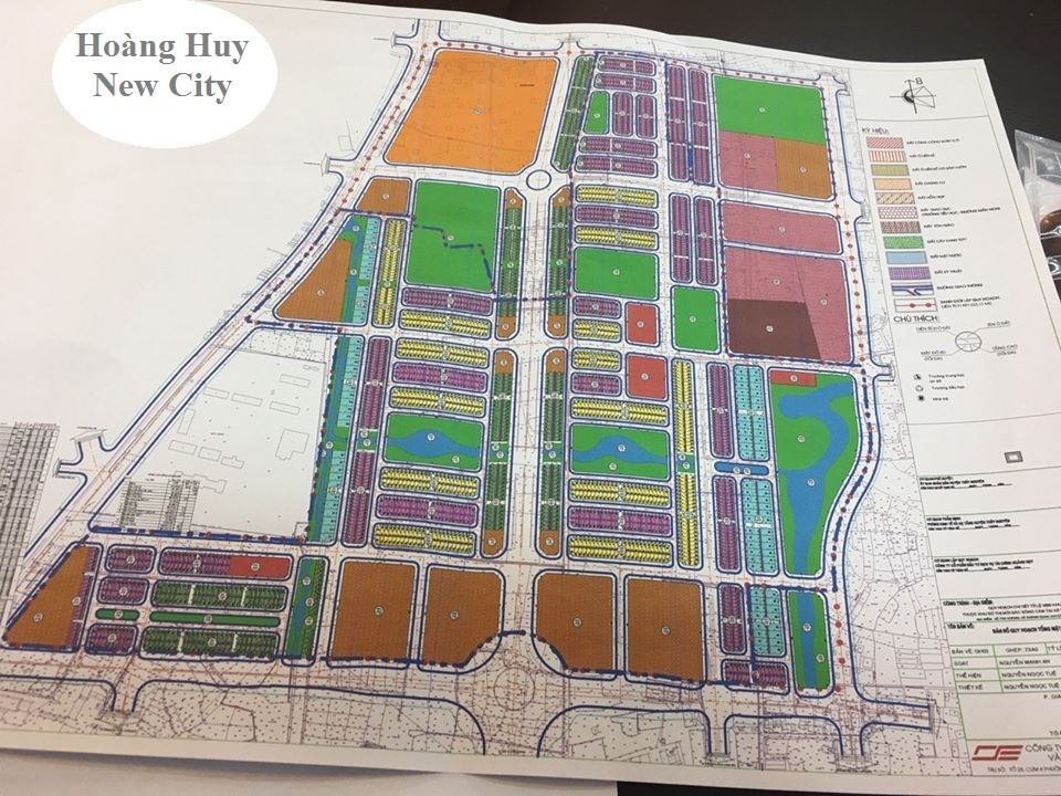 mặt bằng dự án hoàng huy new city thủy nguyên hải phòng