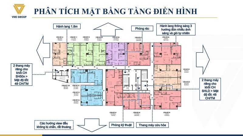 mặt bằng dự án discovery central 67 trần phú