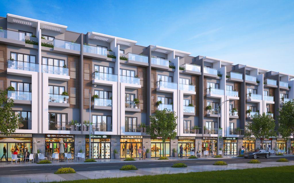 shophouse dự án an bình central park vọng động yên phong
