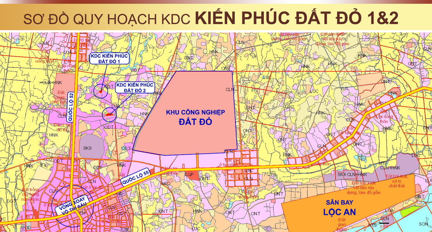 sơ đồ quy hoạch huyện đất đỏ