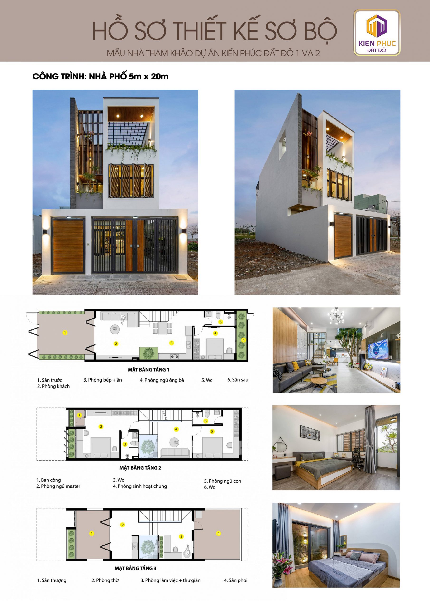 thiết kế mẫu nhà dự án hoàng kim central đất đỏ
