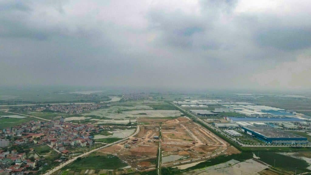 tiến độ dự án an bình vọng đông