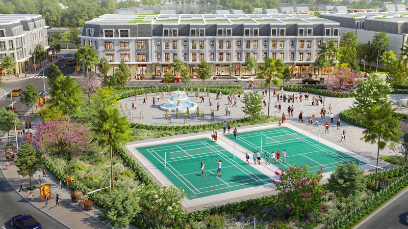 tiện ích dự án tnr grand palace river park uông bí