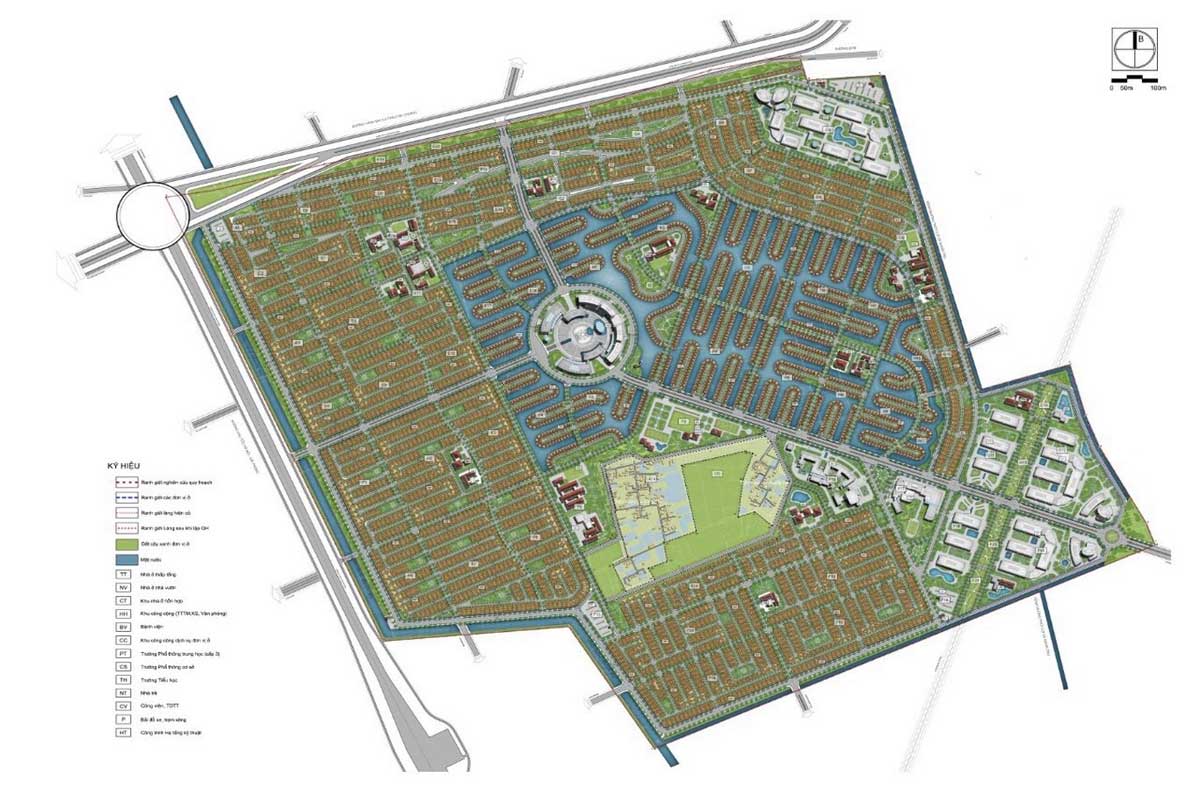 mặt bằng dự án vinhomes dream city văn giang hưng yên