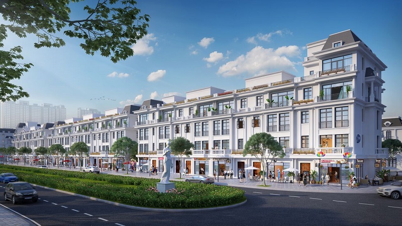 shophouse dự án vinhomes dream city văn giang hưng yên