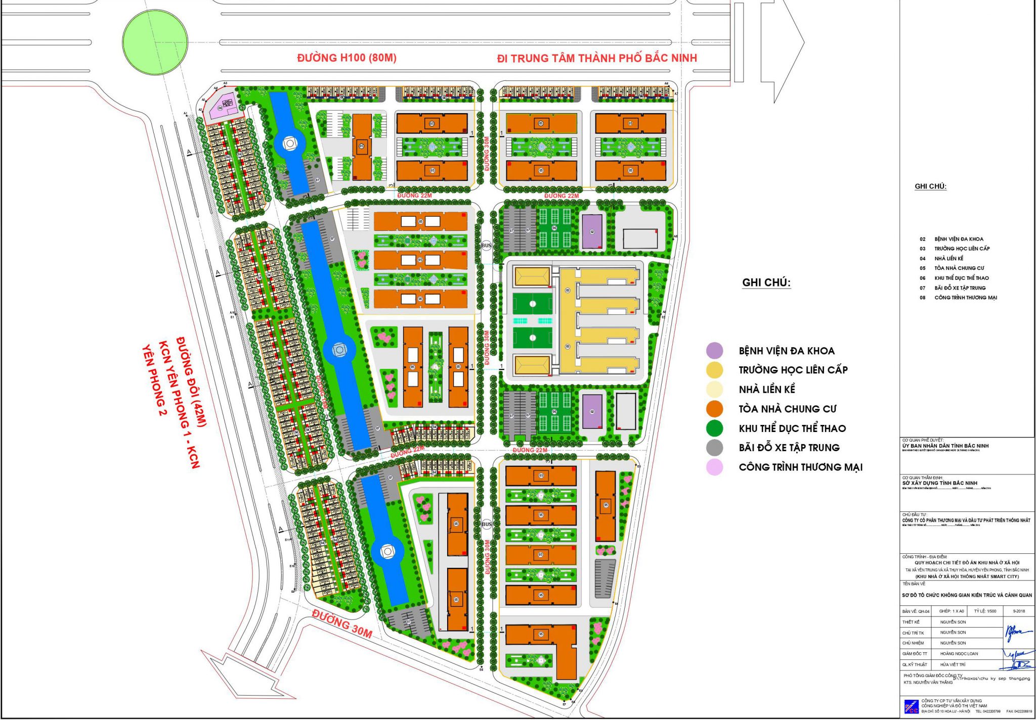 mặt bằng dự án cát tường smart city yên phong bắc ninh