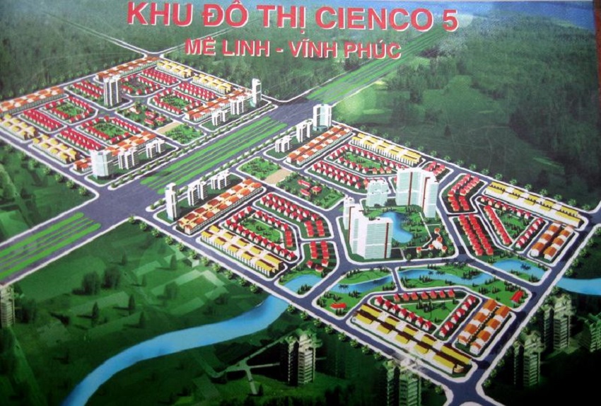 phối cảnh dự án cienco 5 mê linh